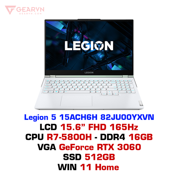  Laptop gaming Lenovo Legion 5 15ACH6H 82JU00YXVN 