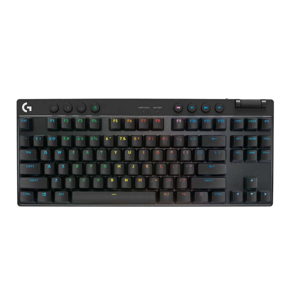 Bàn phím Logitech G Pro X TKL Light Speed Tactile Switch Black