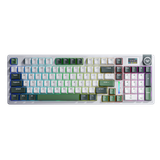  Bàn phím AULA S98 PRO TM (Xanh lá + Trắng/ Grey Wood V4 switch) S9802 