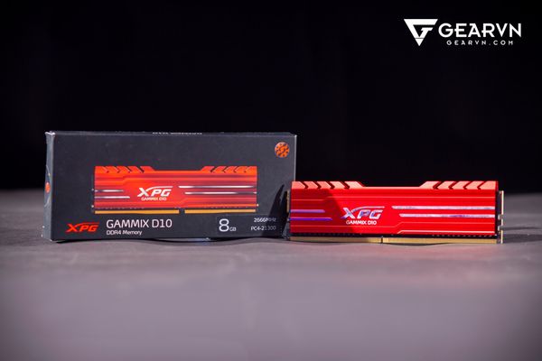  (8G DDR4 1x8GB 2666) ADATA XPG Gammix D10 RED 