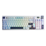  Bàn phím AULA S98 PRO TM (Xanh Dương + Trắng + Tím đậm/ Caramel latte switch) S9806 