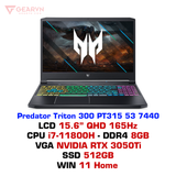  Máy tính xách tay Acer Predator Triton 300 PT315 53 7440 