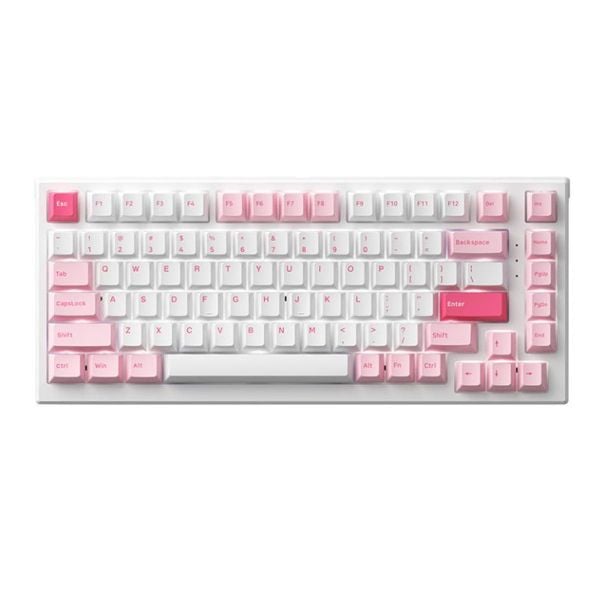 Bàn phím cơ AKKO MonsGeek MG75 Prunus Lannesiana Akko V3 Cream Yellow switch