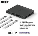  Phụ kiện NZXT HUE 2 + Lightning Kit (4 Led trip + Hue 2+) 
