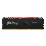  RAM Kingston Fury Beast 8GB 3200 DDR4 RGB (KF432C16BBA/8) 