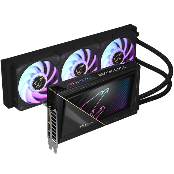 Card màn hình GIGABYTE AORUS GeForce RTX 5090 XTREME WATERFORCE 32G (GV-N5090AORUSX W-32GD)