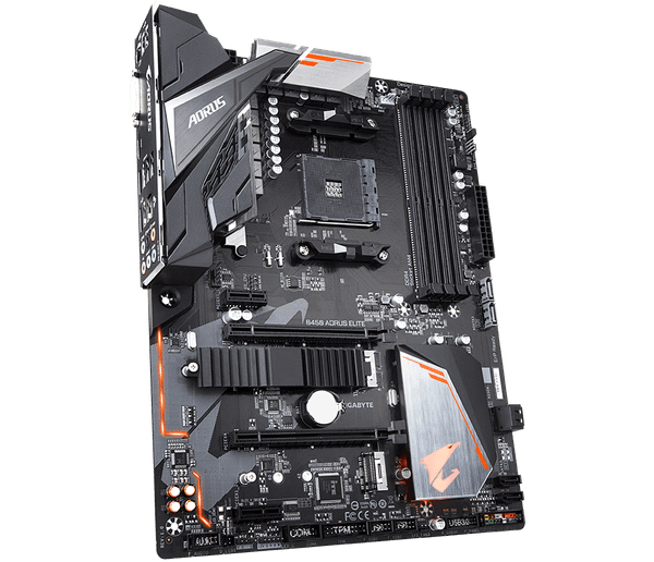  GIGABYTE B450 AORUS ELITE (AMD Socket AM4) 