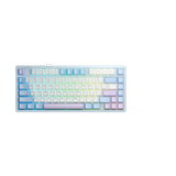  Bàn phím AULA M75 TM (Xanh + Trắng + Tím/ Purple Fire V2 Switch) M7503 