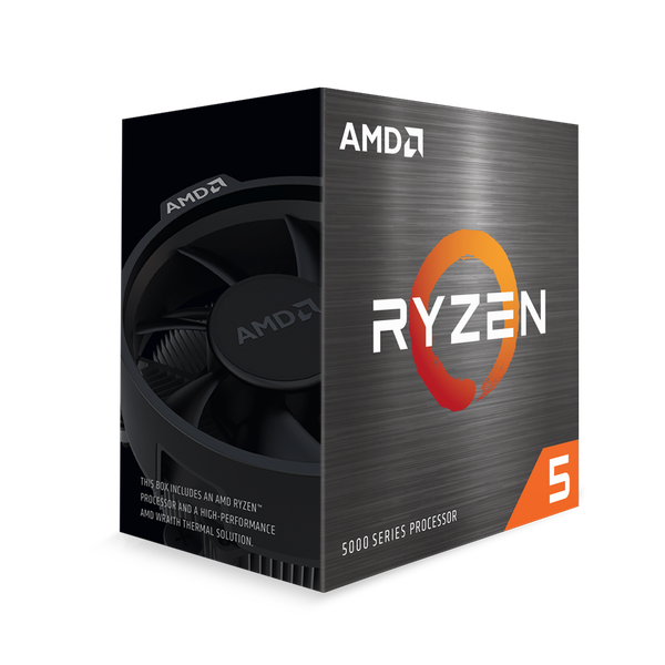Bộ vi xử lý AMD Ryzen 5 5500 / 3.6GHz Boost 4.2GHz / 6 nhân 12 luồng / 16MB / AM4