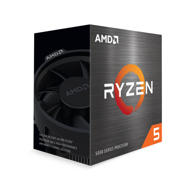 Bộ vi xử lý AMD Ryzen 5 5500 / 3.6GHz Boost 4.2GHz / 6 nhân 12 luồng / 16MB / AM4