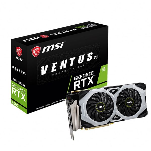  Card màn hình MSI RTX 2080 VENTUS 8GB V2 