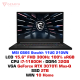 Laptop Gaming MSI GS66 Stealth 11UG 210VN 