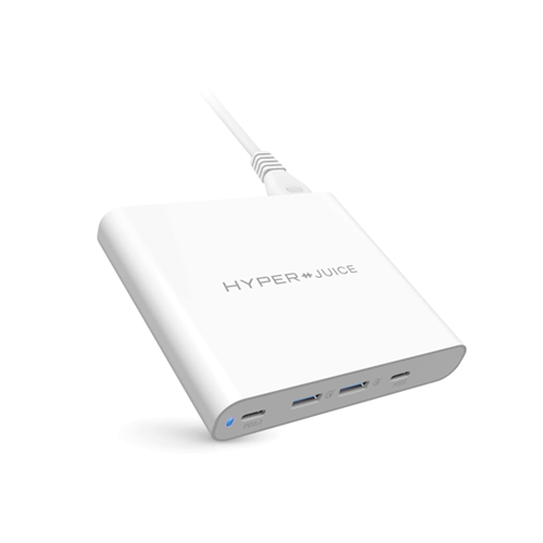  Sạc Đa Cổng Macbook Hyperjuice 87W Dual USB-C/USB A QC3.0 (HJ-PD87-2C2A) 