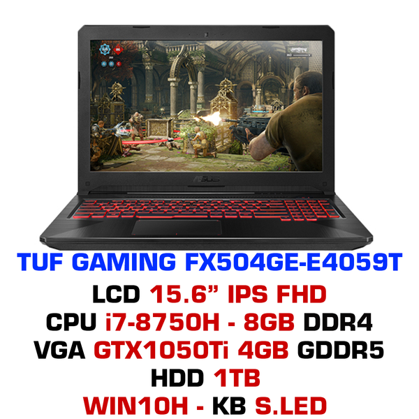  Laptop Gaming Asus FX504GE-E4059T TUF 