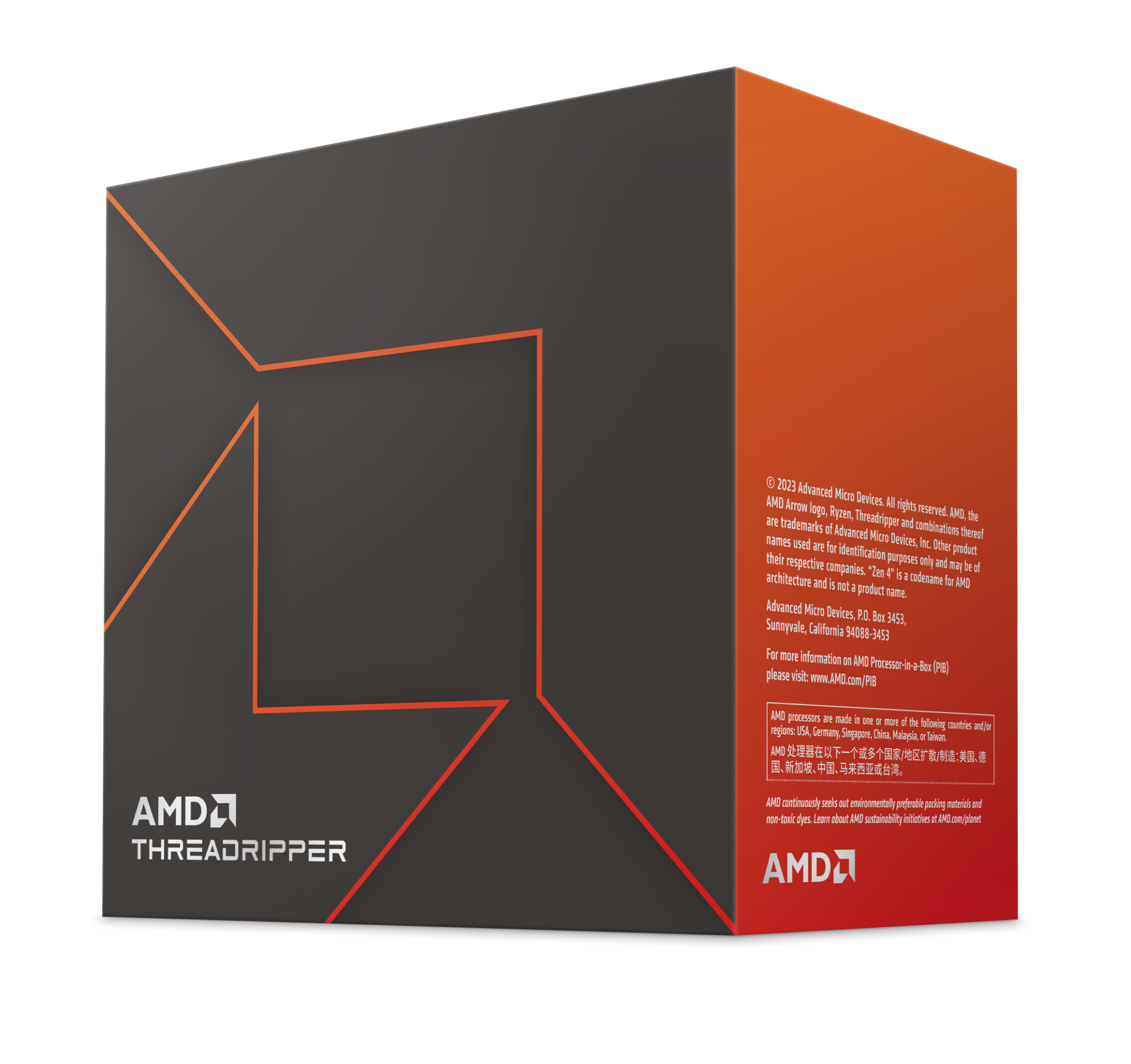 Bộ Vi Xử Lý Amd Ryzen Threadripper 7960X/ 4.2Ghz Boost 5.3Ghz / 24 Nhân 48 Luồng / 152Mb / Str5