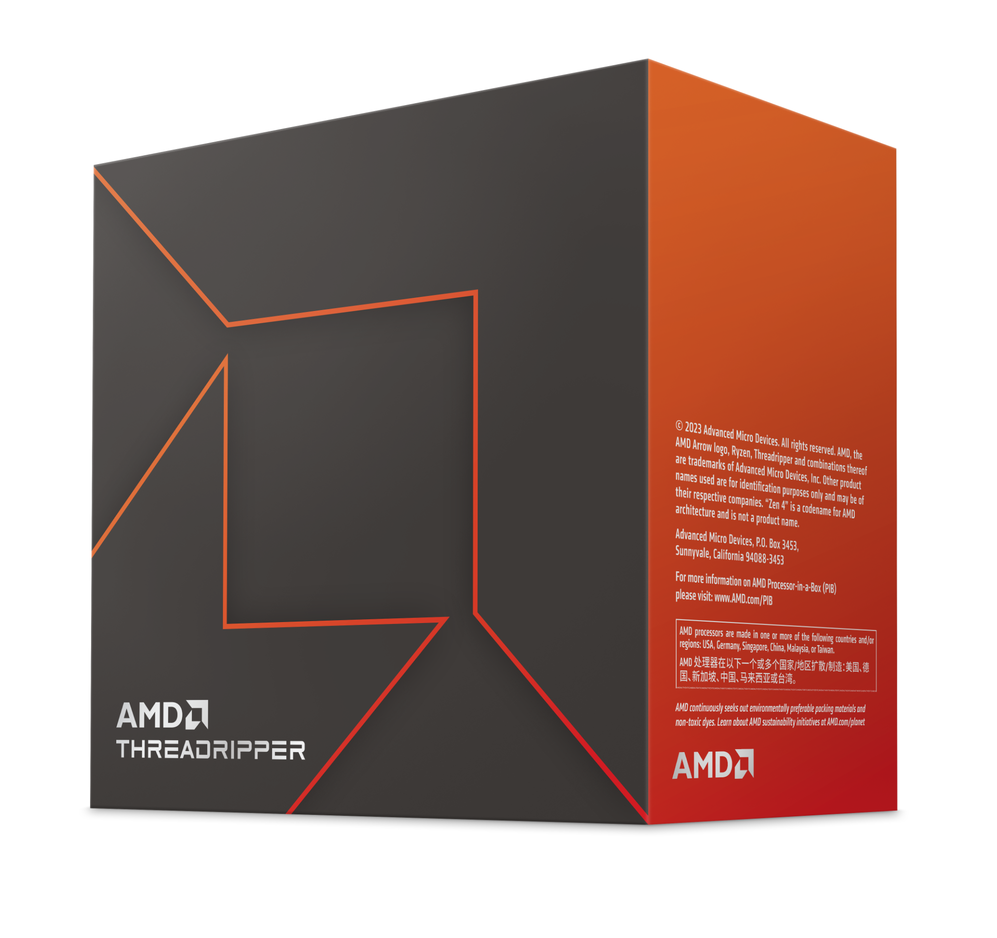 Bộ Vi Xử Lý Amd Ryzen Threadripper 7980X/ 3.2Ghz Boost 5.1Ghz / 64 Nhân 128 Luồng / 320Mb / Str5