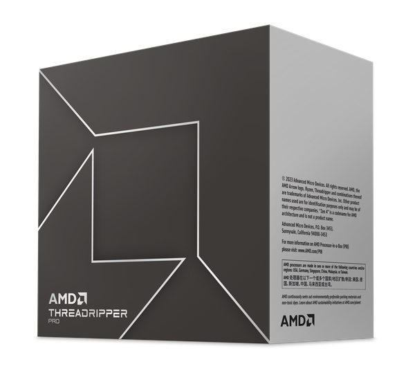 Bộ vi xử lý AMD Ryzen Threadripper Pro 7965WX/ 4.2GHz Boost 5.3GHz / 24 nhân 48 luồng / 152MB / sTR5