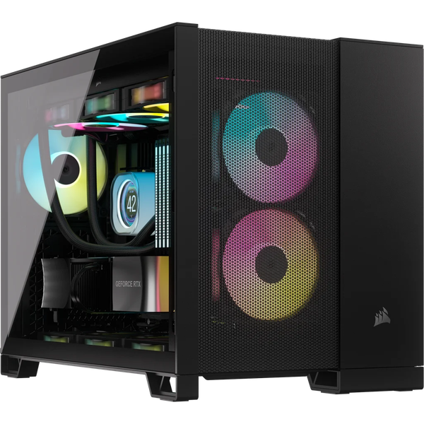  Vỏ máy tính Corsair 2500D Airflow TG Mid-Tower Black (CC-9011263-WW) 