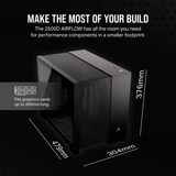  Vỏ máy tính Corsair 2500D Airflow TG Mid-Tower Black (CC-9011263-WW) 