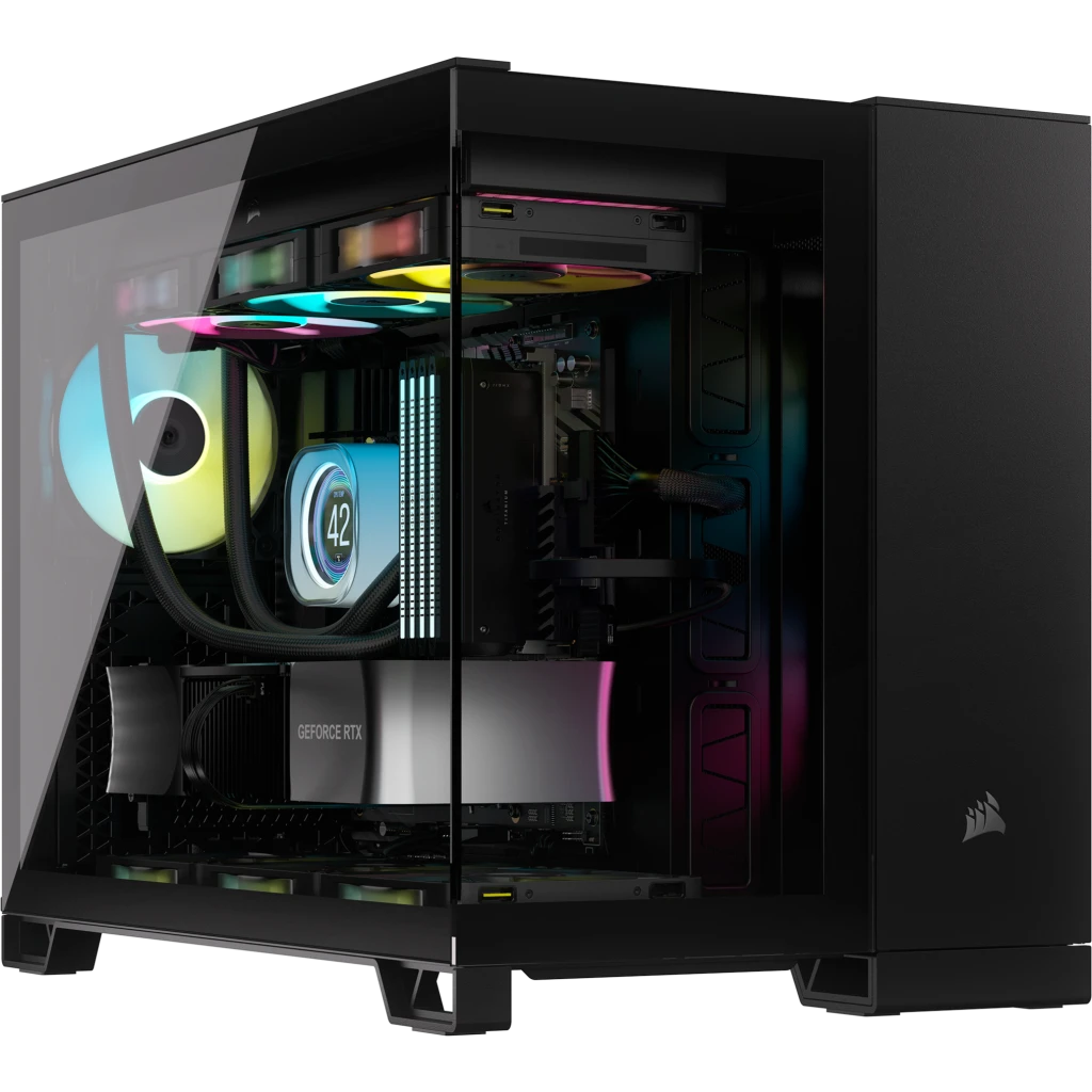 Vỏ Máy Tính Corsair 2500X Tg Mid - Tower Black (Cc - 9011265 - Ww)