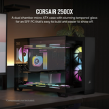  Vỏ máy tính Corsair 2500X TG Mid-Tower Black (CC-9011265-WW) 