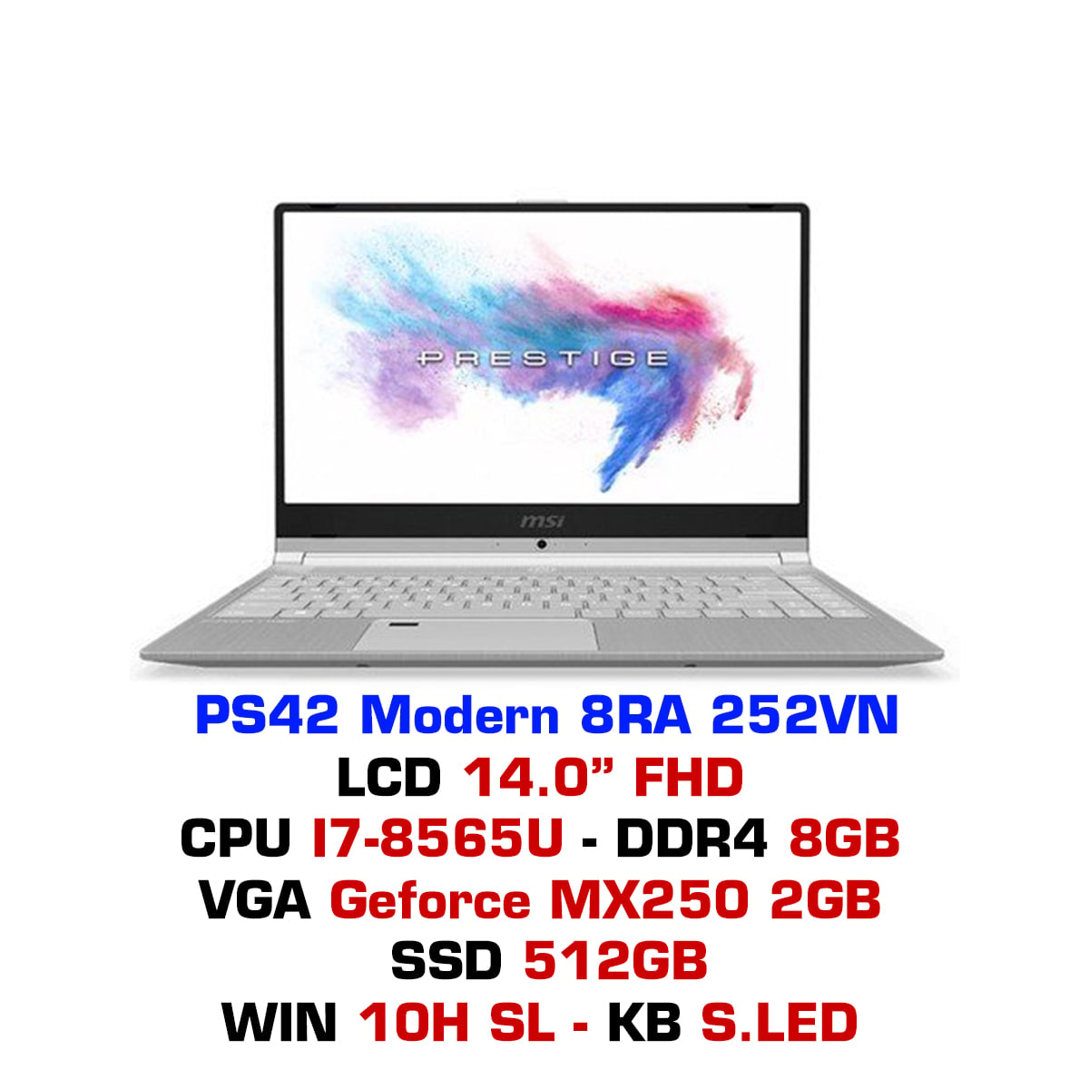 Laptop Gaming MSI PS42 Modern 8RA 252VN – GEARVN.COM