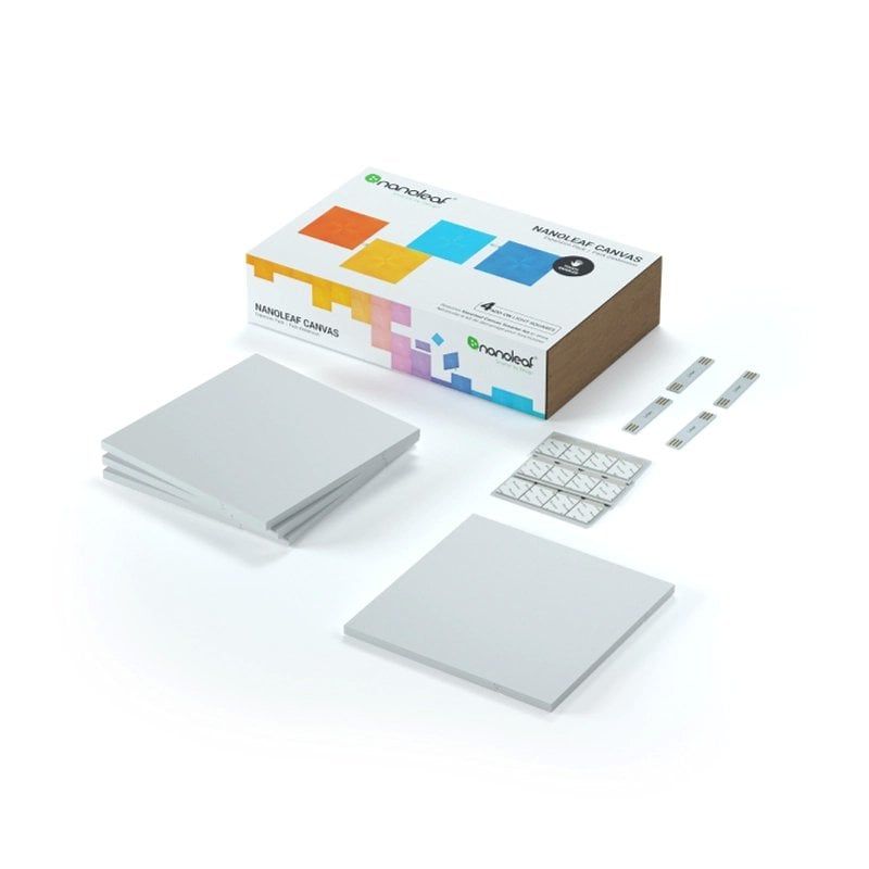Đèn Thông Minh Nanoleaf Canvas Vuông 4 Miếng (Bộ Mở Rộng)