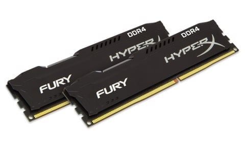  Ram Kingston HyperX Fury Black 1x8G 2666 