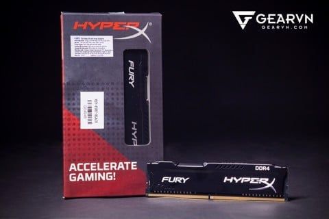 Ram PC (8GB DDR4 1x8G 2666) RAM Kingston HyperX Fury Black – GEARVN.COM