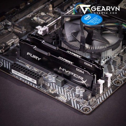 Ram PC (8GB DDR4 1x8G 2666) RAM Kingston HyperX Fury Black – GEARVN.COM