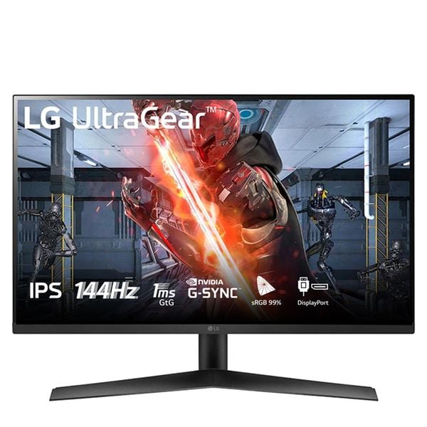  Màn hình LG 27GN60R-B UltraGear 27" IPS 144Hz Gsync compatible 