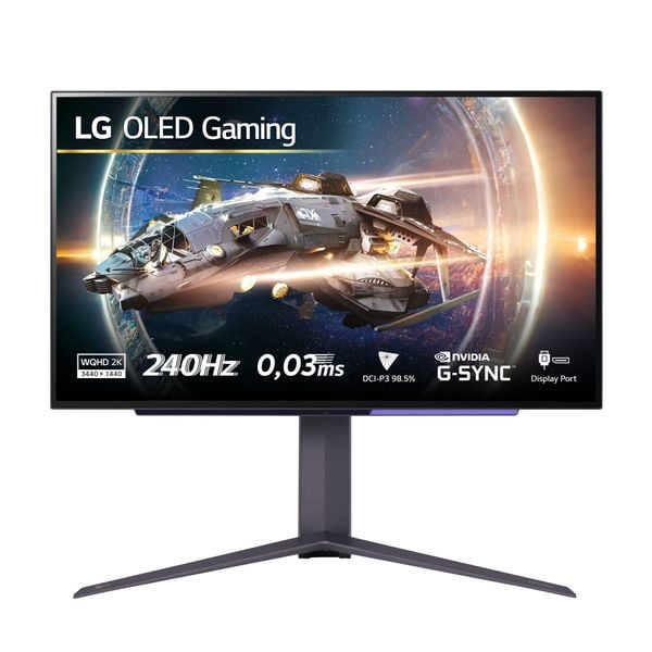 Màn hình LG 27GR95QE-B UltraGear 27" OLED 2K 240Hz G-Sync