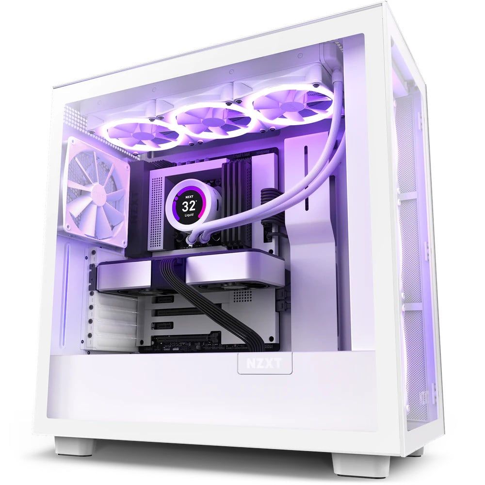 Vỏ Máy Tính Nzxt H7 Elite White