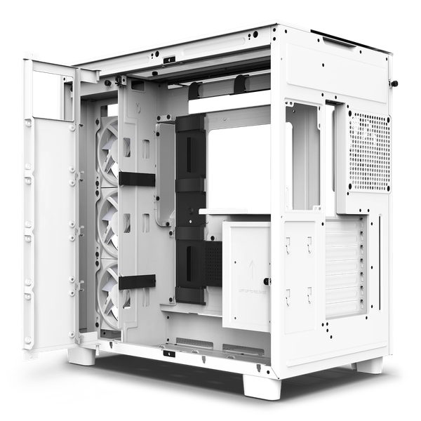  Vỏ máy tính NZXT H9 Elite White 