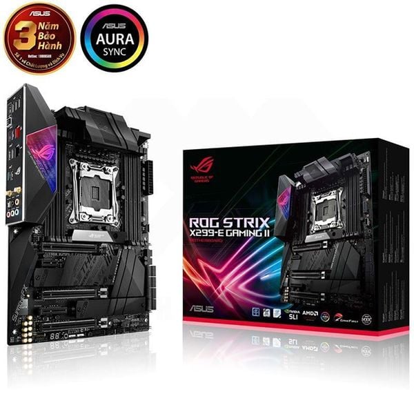  Bo Mạch Chủ Asus Rog Strix X299 E Gaming II LGA2066 