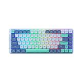  Bàn phím Machenike Air50-B84W Blue Tri-Mode Red switch 