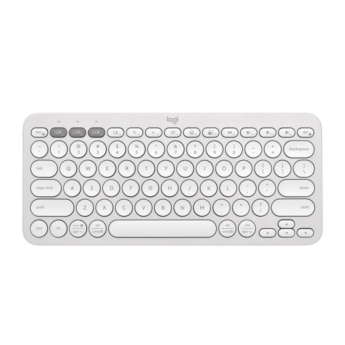 Bàn Phím Logitech Pebble Keys 2 K380S White
