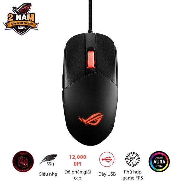 Chuột Asus ROG Strix Impact III