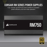  Nguồn máy tính Corsair RM750 80 Plus Gold - Full Modul (CP-9020234-NA) 