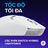  Chuột Logitech G309 Lightspeed Wireless Bluetooth Trắng 