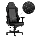  Ghế Gaming Noble Chair - Hero Series Black/Platinum White 