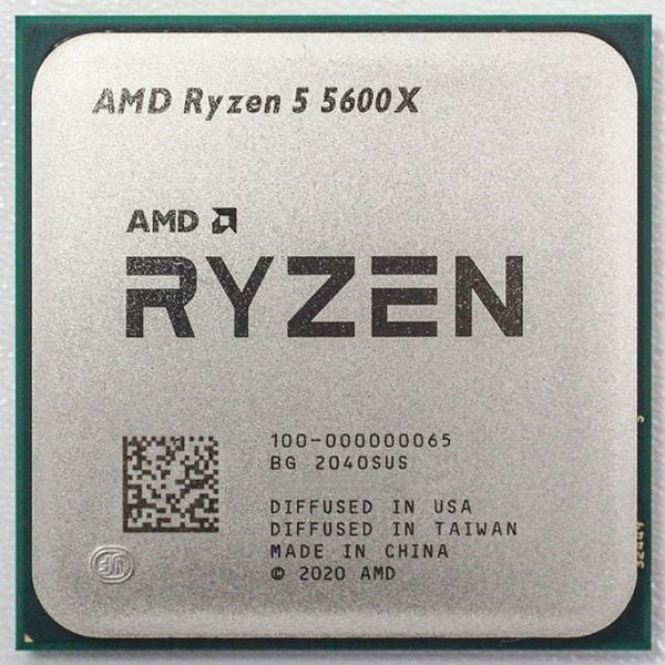  Bộ vi xử lý AMD Ryzen 5 5600X / 3.7GHz Boost 4.6GHz / 6 nhân 12 luồng / 32MB / AM4 