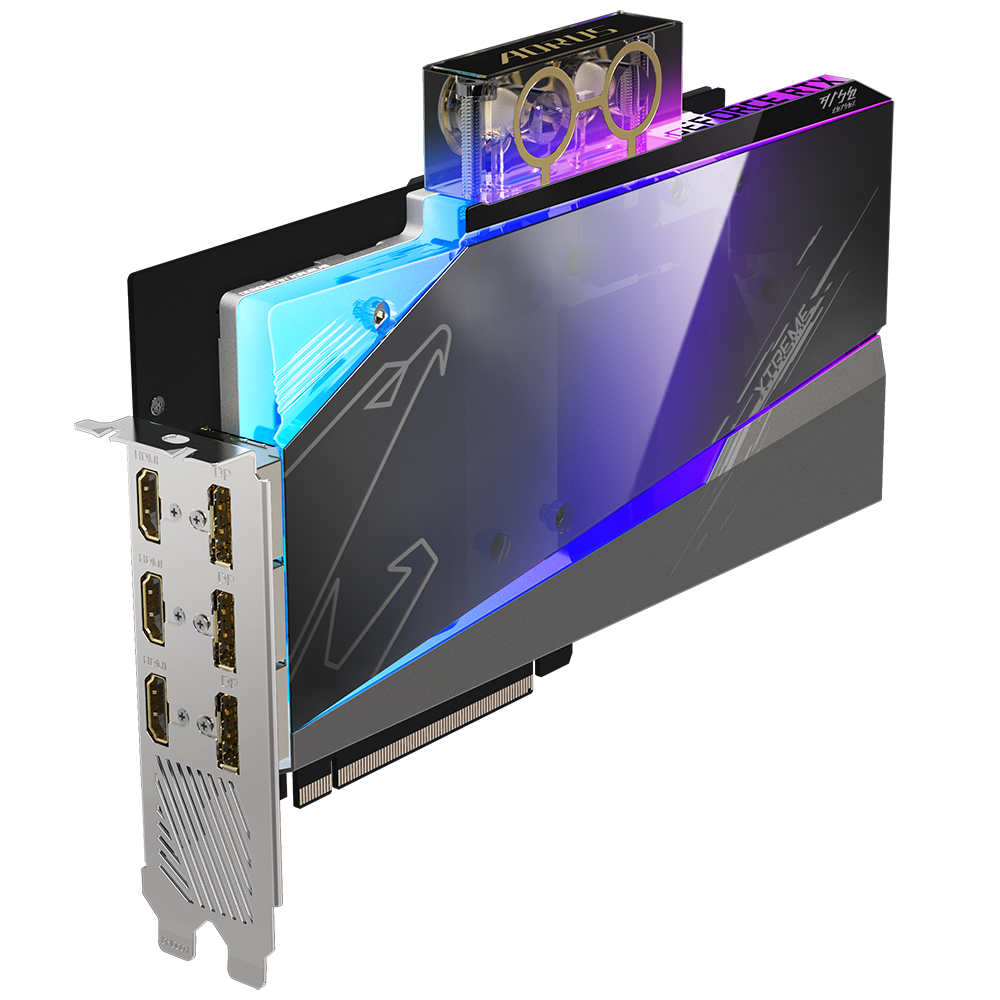 VGAGIGABYTE AORUS GeForce RTX 3080 Xtreme Waterforce WB 10G
