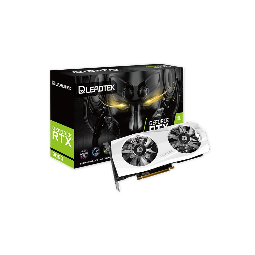 VGA Leadtek WinFast RTX 3060 Hurricane White Edition – GEARVN.COM