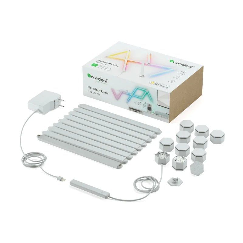 Đèn Thông Minh Nanoleaf Lines 9 Ô Đèn (Nl59 - K - 0002Lw - 9Pk)