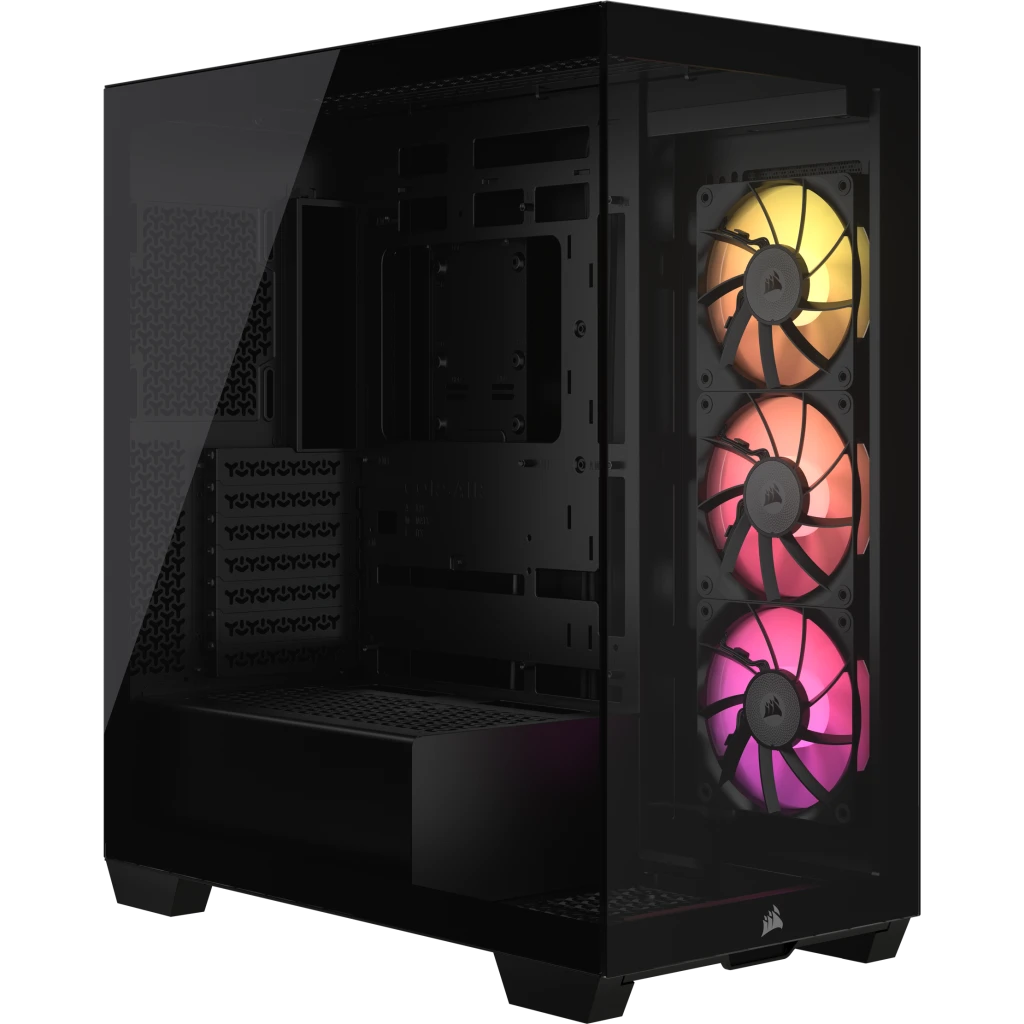 Vỏ máy tính Corsair iCUE LINK 3500X TG Mid Tower Black (CC-9011280-WW)