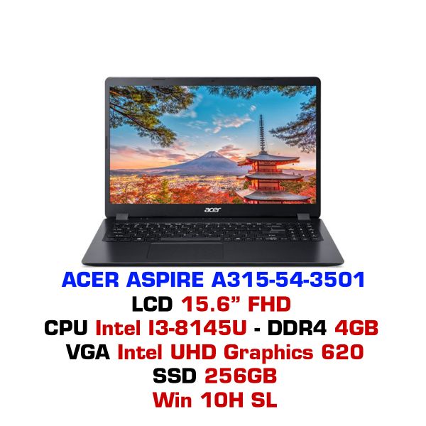  Laptop Acer Aspire A315-54 3501 