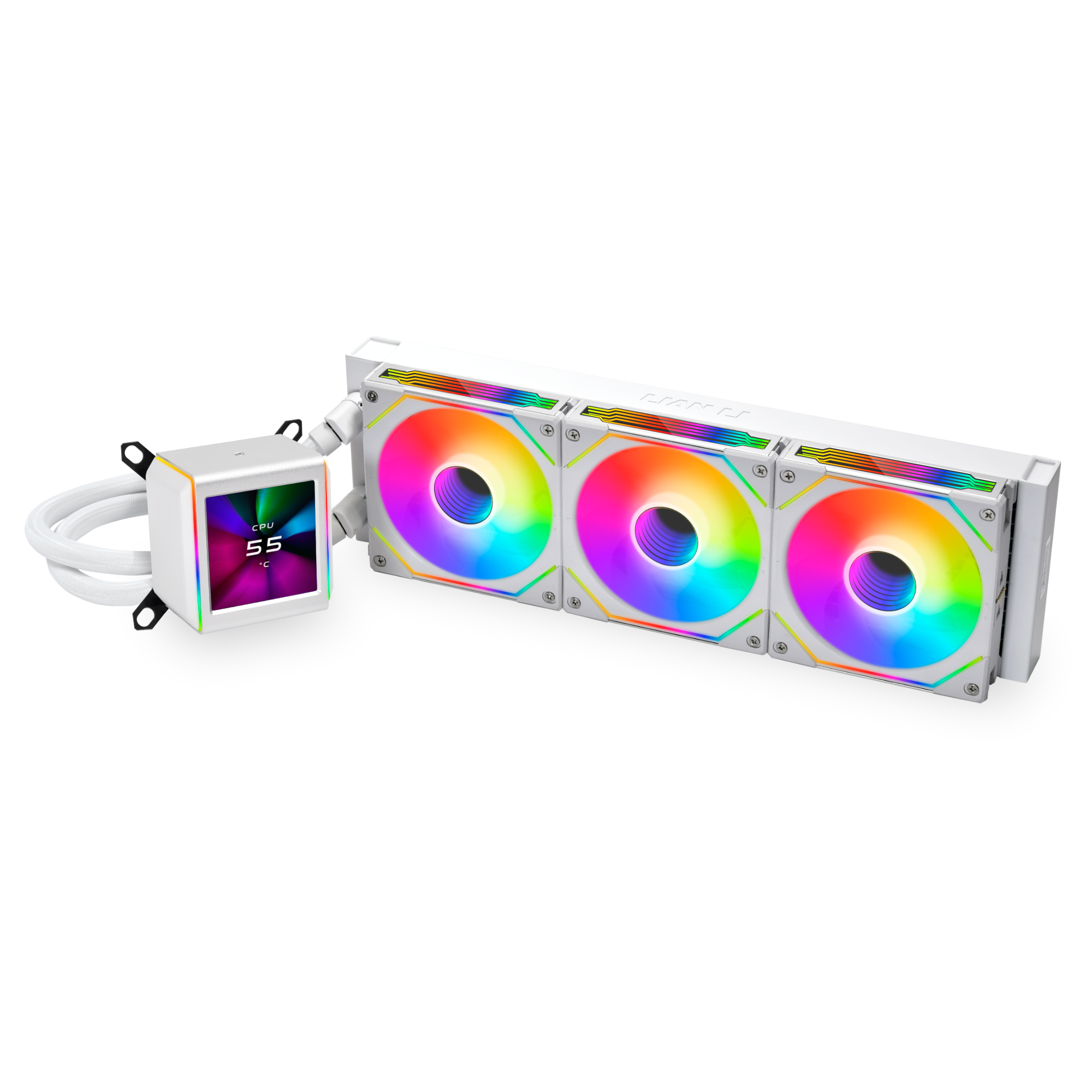 Tản Nhiệt Aio Lian Li Galahad Ii Lcd Trinity 360 Sl - Inf White
