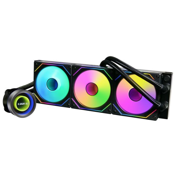 Tản Nhiệt Aio Lian Li 360 Galahad Ii Trinity Black