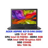  Laptop Acer Aspire A315-54K 36QU (ĐEN) 